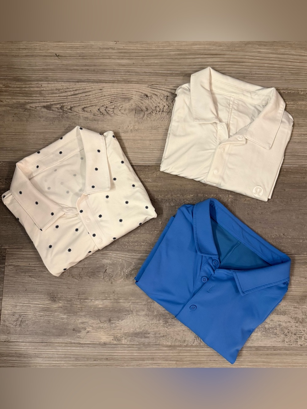 Men’s Lululemon Polo Bundle size Large